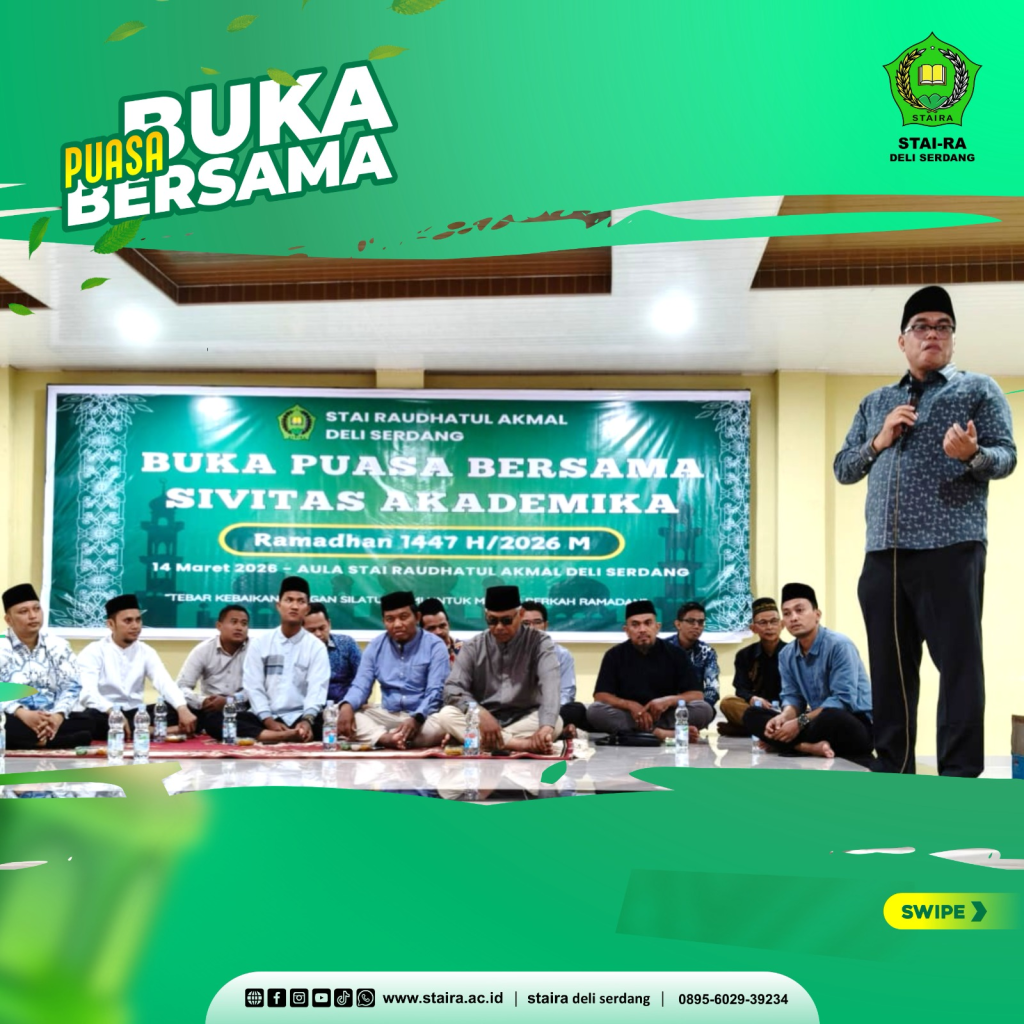 STAI Raudhatul Akmal Gelar Buka Puasa Bersama Sivitas Akademika Ramadhan 1447 H