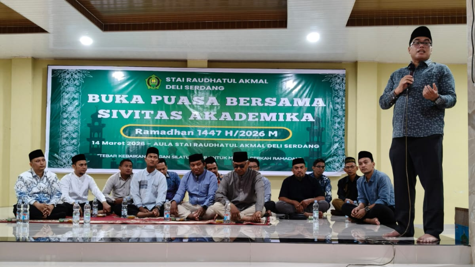 STAI Raudhatul Akmal Gelar Buka Puasa Bersama Sivitas Akademika Ramadhan 1447 H